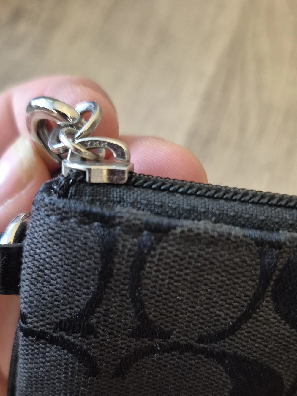 * Authentic Coach, Black Wristlet